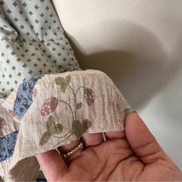 Ian Mosh Shabby Chic Mixed Print Patchwork Dress Size 2 US S - Picture 4 of 8